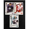 Image 1 : 2009-10 UD Collectors Choice "Choice Reserve" Inserts NHL Rookie Cards (3)