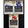 Image 2 : Ltd Ed /1999   2005-06 UD Rookie Update -Roach 1754/, McGrattan 0764/ & Green 1161/ Rookie NHL Cards