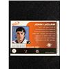 Image 2 : Ltd Ed 15/25   2002 Pacific John LeClair Game Worn Jersey NHL Card