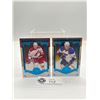 Ltd Ed /85  2015-16 UD Artifacts "Blue" - Shane Doan 44/ & Doug Weight 04/  NHL Cards
