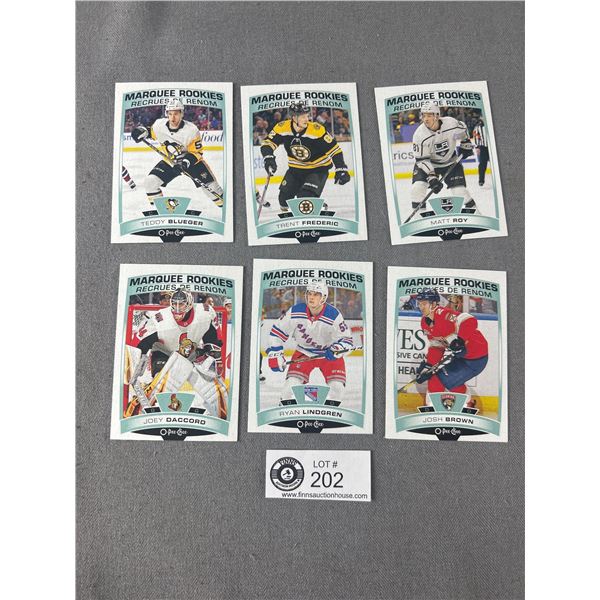 2019-20 OPC Marquee Rookies NHL Rookie Cards (6)