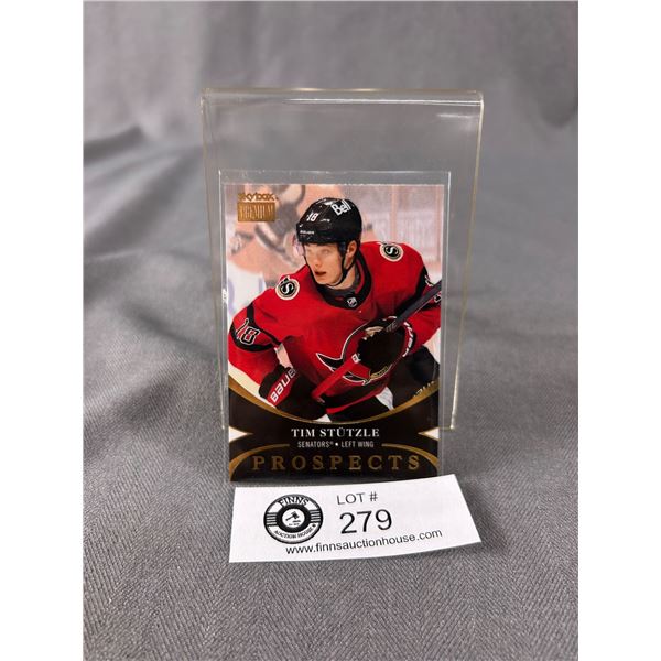 2020-21 Metal Universe Sky Box Premium Tim Stutzle Rookie NHL Card