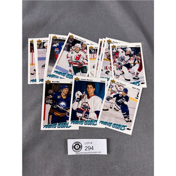 1991 UD Young Guns Rookie NHL Cards (14)