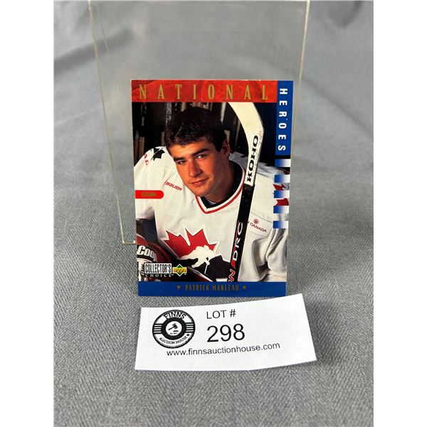 1997 UD Collectors Choice Patrick Marleau Rookie NHL Card