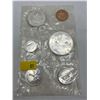 Image 1 : 1961 Canadian Uncirculated Coin Set 43.1g 80% Silver