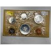 Image 1 : 1964 Canada Uncirculated Coin Set 43.1g 80% Silver