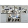 Image 1 : 1970, 1971 & 1972 Canadian 6 Coin Sets