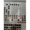 Image 5 : Binder Pages and Bag of Small Canadian Coins Pennies, Nickels, and Dimes