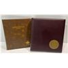 Image 1 : Coin Collecting Binder and Canadian Dollar Coin Book Dated Spaces 1935-2002 (no coins included)