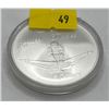 Image 1 : 1976 Montreal Olympic $5 Proof Rowing Coin  24.3g 92.5% Silver