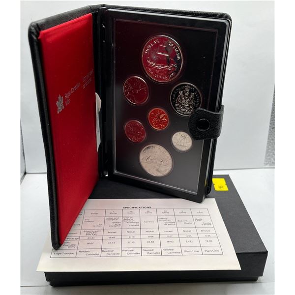 1979 Canadian Double Dollar Proof Set 23.33g 50% Silver