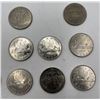 Image 3 : 16 Canadian Nickel Dollars 1968-1985 (1972 & 1976 missing)