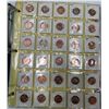 Image 4 : Binder of Canadian Pennies 1920, 1921, 1927-2001 plus 10 Empty Sleeves