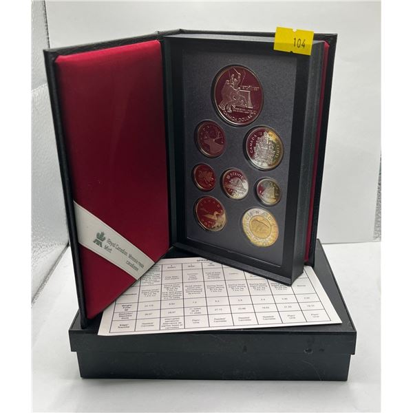 1997 Double Dollar Proof Set 57g 92.5% Silver
