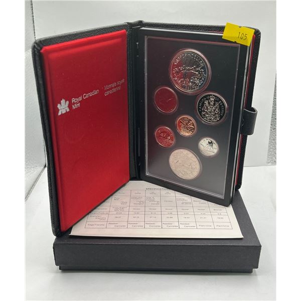 1980 Canadian Double Dollar Set 23.33g 50% Silver