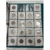 Image 1 : Binder of Canadian Quarters 1970-1990, 1992-1996,1999
