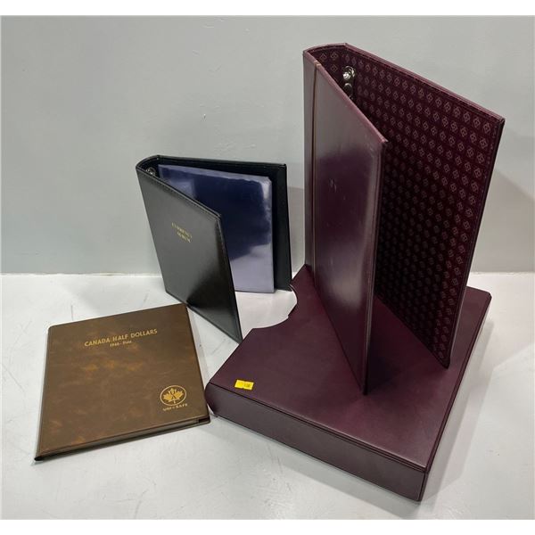 Coin Collectors Books and Binders (no coins included)