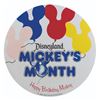 Image 1 : A Disneyland Mickey's Month Birthday Sign.