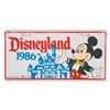 Image 3 : A Disneyland "30th Birthday" Novelty License Plate.