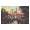 Image 1 : A Disneyland 50th Anniversary Thomas Kinkade Print.