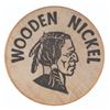 Image 2 : Disneyland Frontierland Wooden Nickel