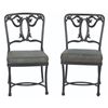 Image 1 : A Pair of Blue Bayou Chairs.