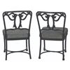 Image 2 : A Pair of Blue Bayou Chairs.
