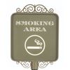 Image 2 : A New Orleans Square Smoking Area Sign.