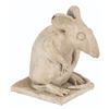 Image 2 : A Haunted Mansion Pet Cemetery Mouse Statue.