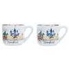 Image 1 : A Pair of Disneyland Jousting Knights Mugs.