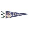 Image 1 : A Sleeping Beauty Castle Blue Disneyland Pennant.