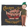 Image 1 : A Chicken of the Sea Embroidery and a Peter Pan Doll.