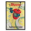 Image 1 : A Tomorrowland Skyway Attraction Poster.
