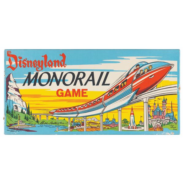 An Original Disneyland Monorail Game.