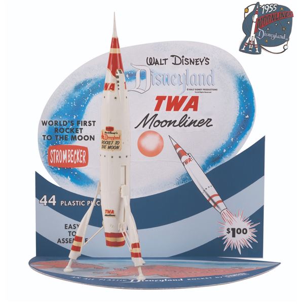 A TWA Rocket to the Moon Display Model.