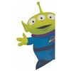 Image 1 : A Toy Story Alien Aluminum Sign.