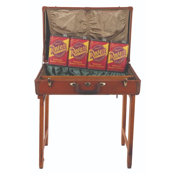 Rust Eze Box A Cars Land Rust Eze Salesman's Travel Case Prop.
