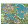 Image 1 : A Rare Walt Disney World Hotel Oversize Map.