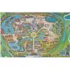 Image 2 : A Rare Walt Disney World Hotel Oversize Map.