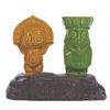 Image 1 : A Set of Polynesian Resort Salt and Pepper Shakers.