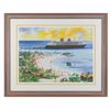 Image 2 : A Caribbean Beach Resort Decor Print "Castaway Cay."