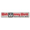 Image 1 : A Walt Disney World Pre-Opening Bumper Sticker.