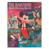 Image 1 : A Walt Disney World Fly Eastern Travel Poster.