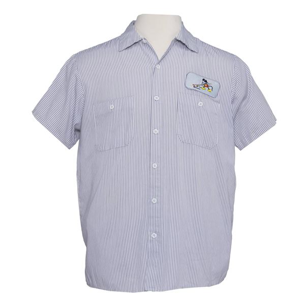 A Walt Disney World Janitorial Shirt.