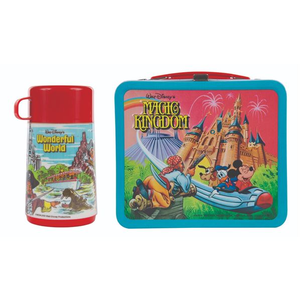 A Magic Kingdom Lunchbox and Thermos.
