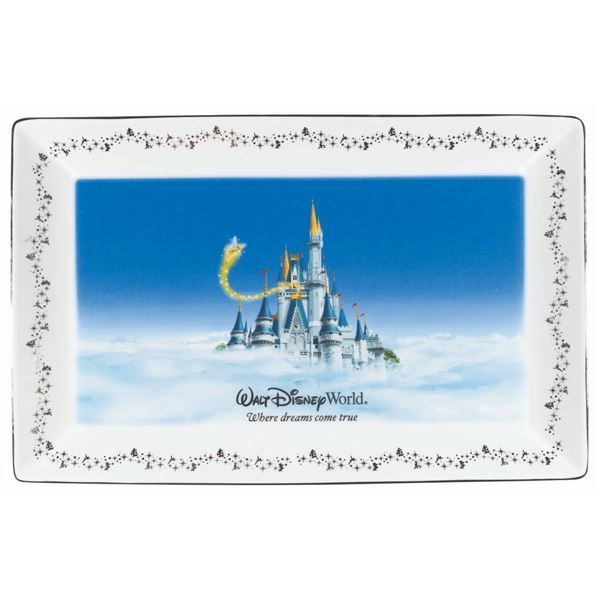 A Large Walt Disney World Souvenir Tray.