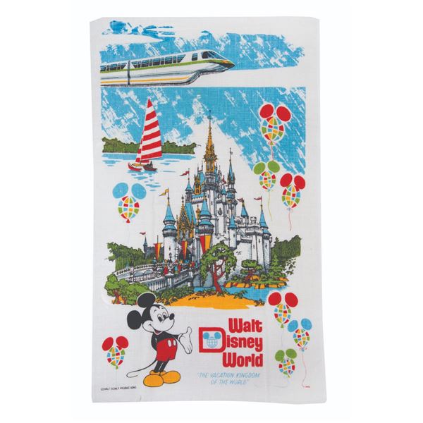 A Walt Disney World Tea Towel.