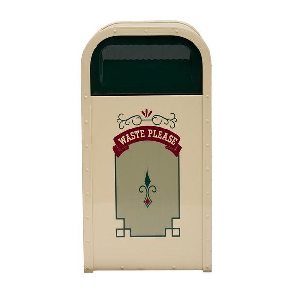 A Main Street U.S.A. Trash Can.