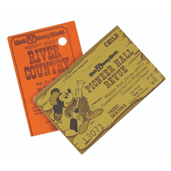 Pioneer Revue and River Country Tickets.