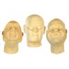 Image 1 : A Collection of Epcot Animatronic Foam Test Heads